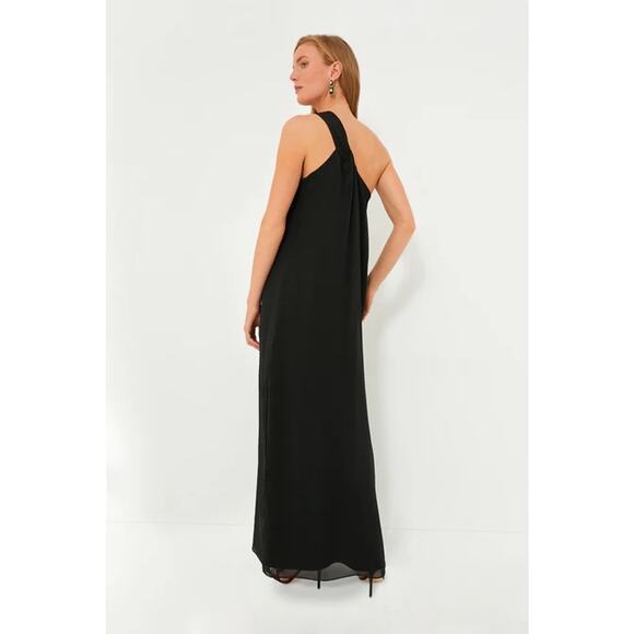 POMANDER PLACE Black Soleil Gown Size S NWT Retail $148 Tuckernuck - Picture 2 of 6